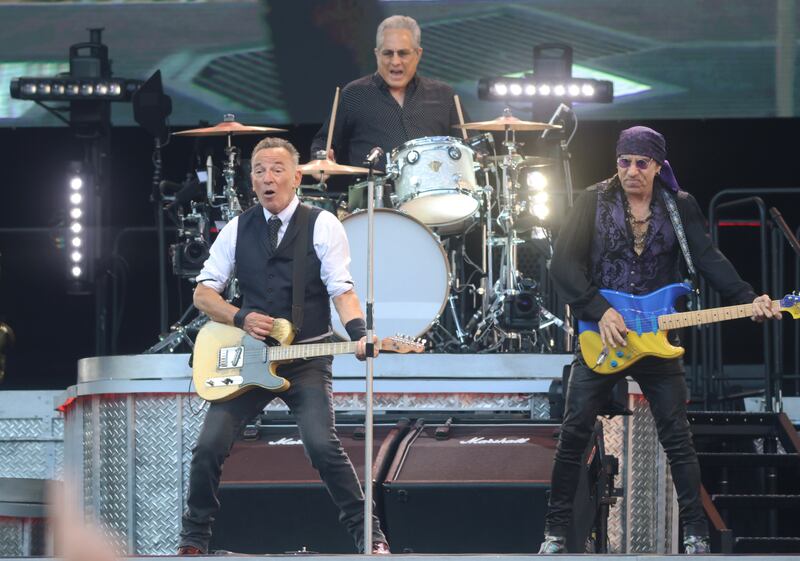 Bruce Springsteen plays to a sold-out crowd in Croke Park last year. Photograph: Sasko Lazarov/© RollingNews.ie