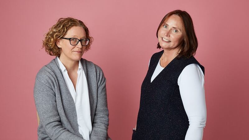 Róisín Carroll, left, and Claire O’Caoimh, founders of Planet Sustie.