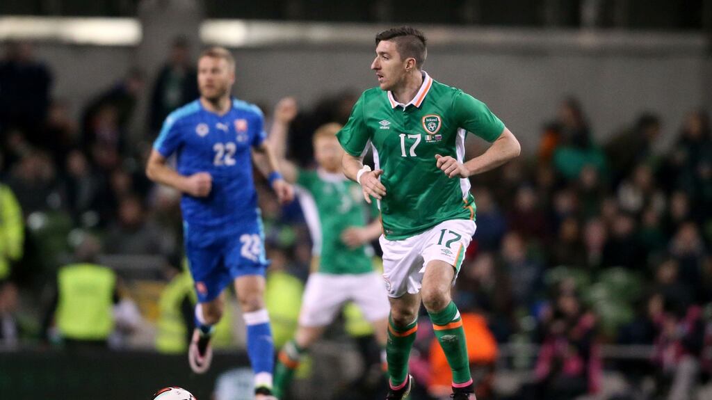 Stephen Ward has returned to Burnley with his Euro 2016 hopes rekindled. Photograph: PA