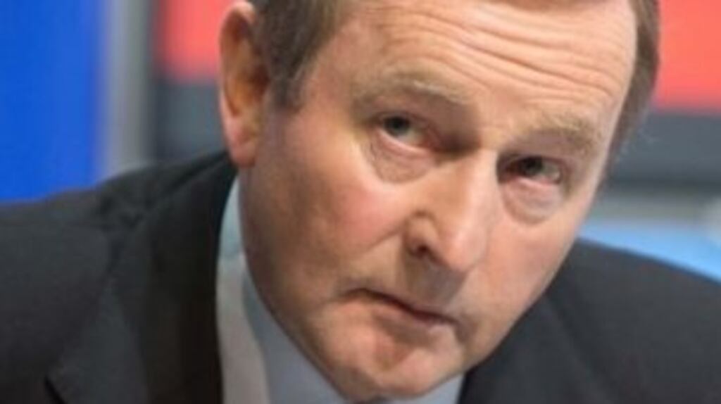 Enda Kenny: “I’ll be very careful.” Photograph: The Irish Times