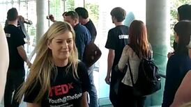 Selfie world record broken  at TEDx event in Dublin