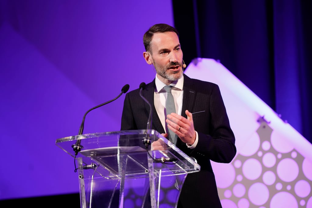 AmCham CEO Paul Sweetman said the survey was largely positive for Ireland. Photograph: Conor McCabe Photography