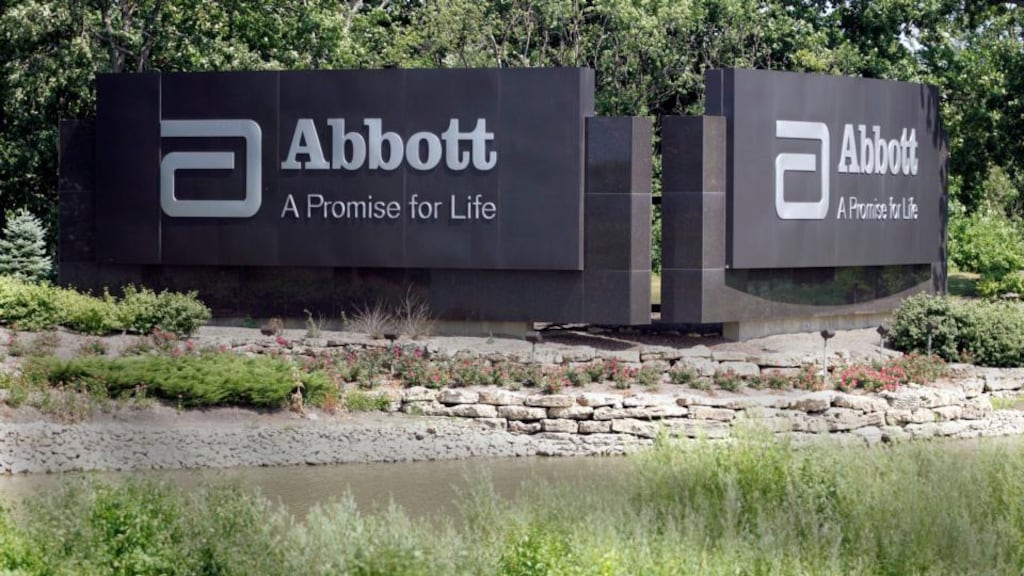 Abbott plans to make a cash and stock bid, according to the report Photograph: Bloomberg