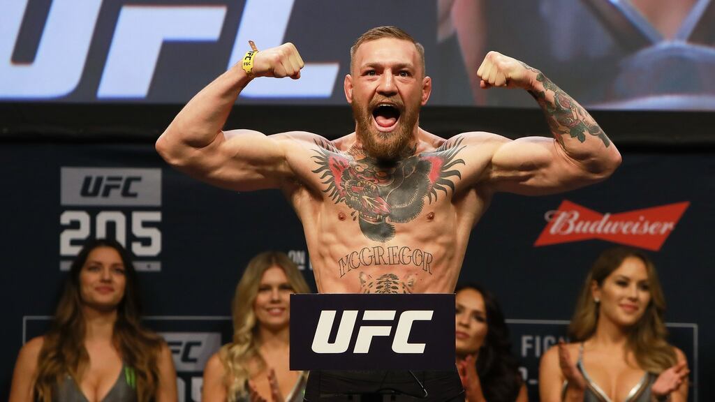 Rapidly-changing performances of the masculine self – from Conor McGregor (above) to Donald Trump.