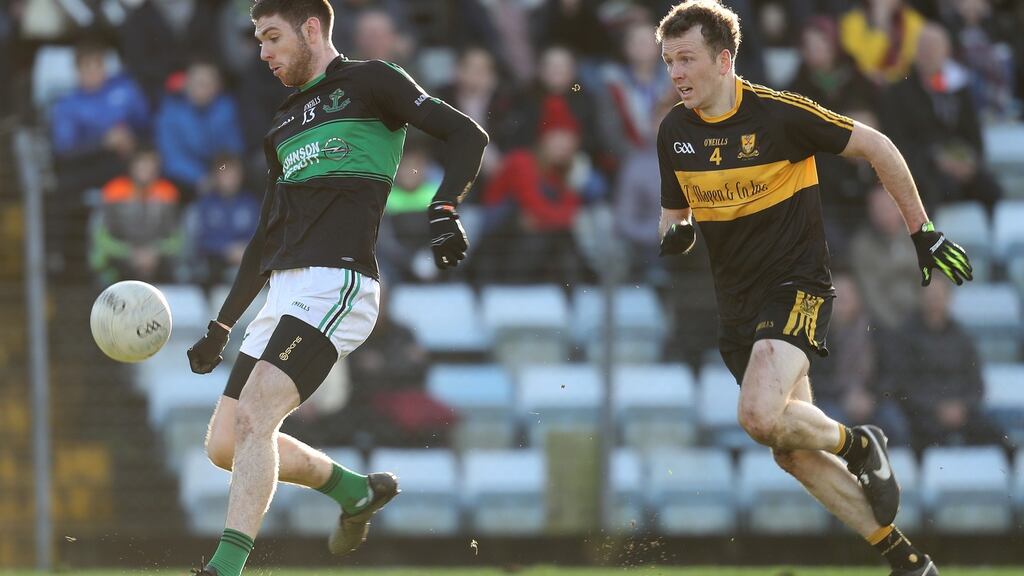 Nemo Rangers’ Luke Connolly was the stand out performer in their win over Dr Crokes. Photograph: Luke Quinn/Inpho