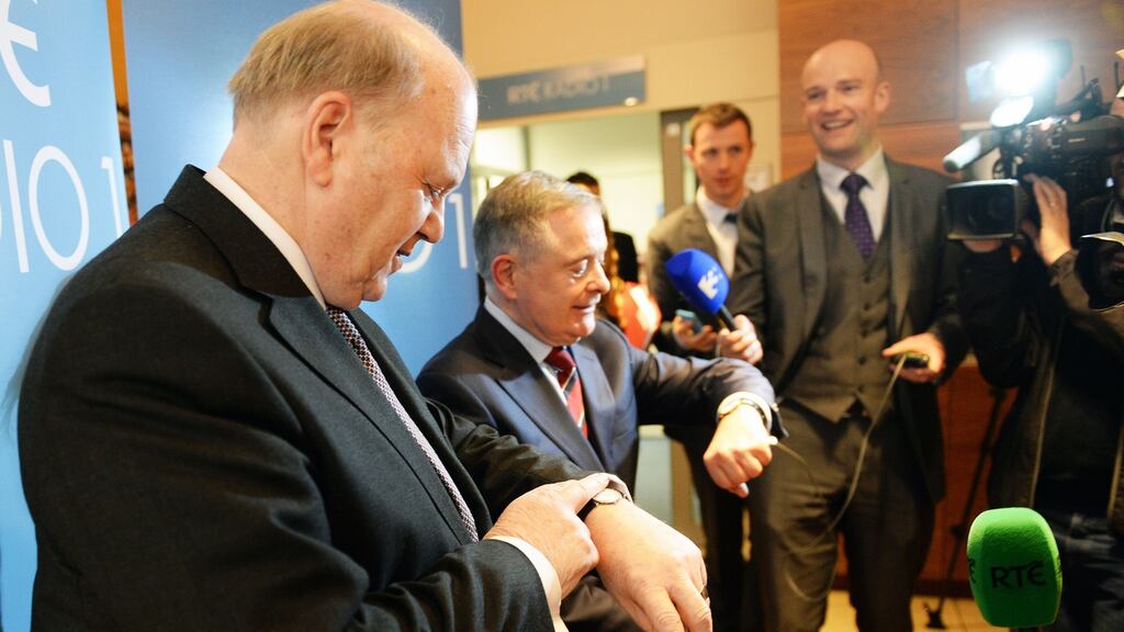 Timing is everything. The impact of the budget will be felt in the New Year. Photograph: Eric Luke / The Irish Times