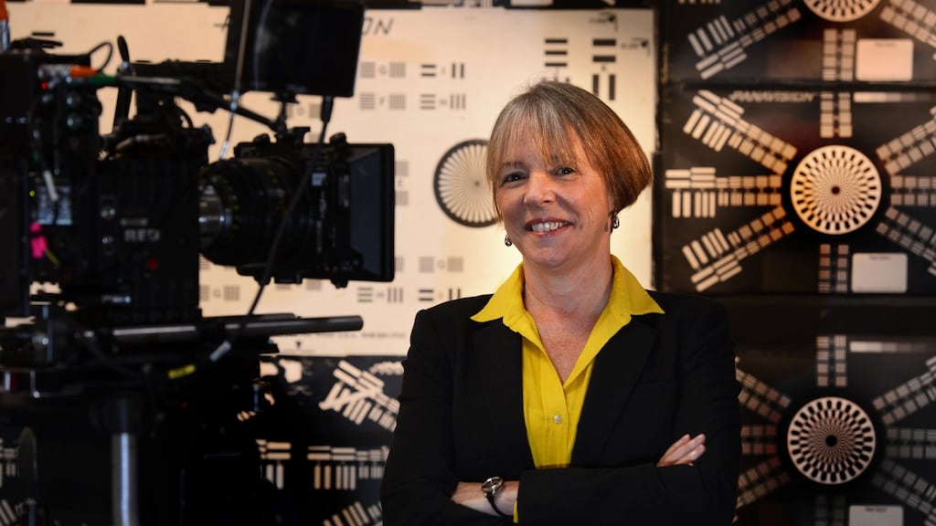 Ardmore Studios chief Siún Ní Raghallaigh: Along with Screen Producers Ireland chief executive Barbara Galvin, she has been outspoken about the need to expand facilities for the film industry in Ireland. Photograph:Cyril Byrne