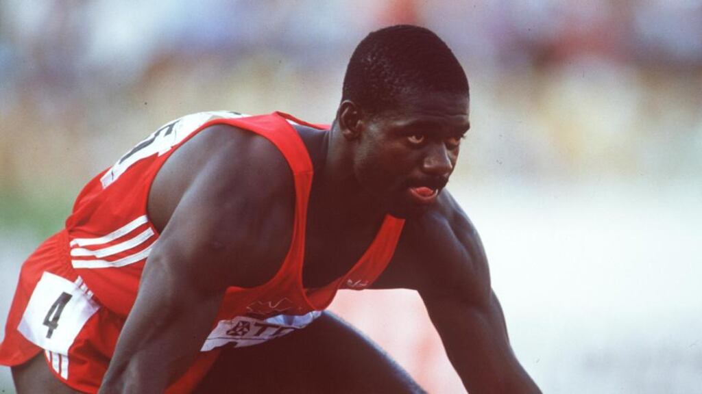 Ben Johnson: faced disaster when his career ended in disgrace. Photograph: Billy Stickland/Inpho