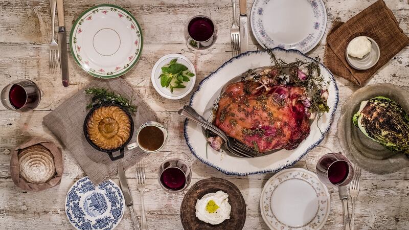 Lamb Feast, from Robin Gill’s cookbook, Larder, will be the main course
