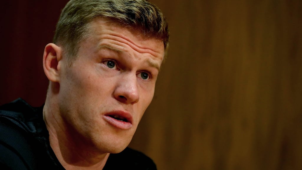 Republic of Ireland international James McClean. Photograph: Ryan Byrne/Inpho