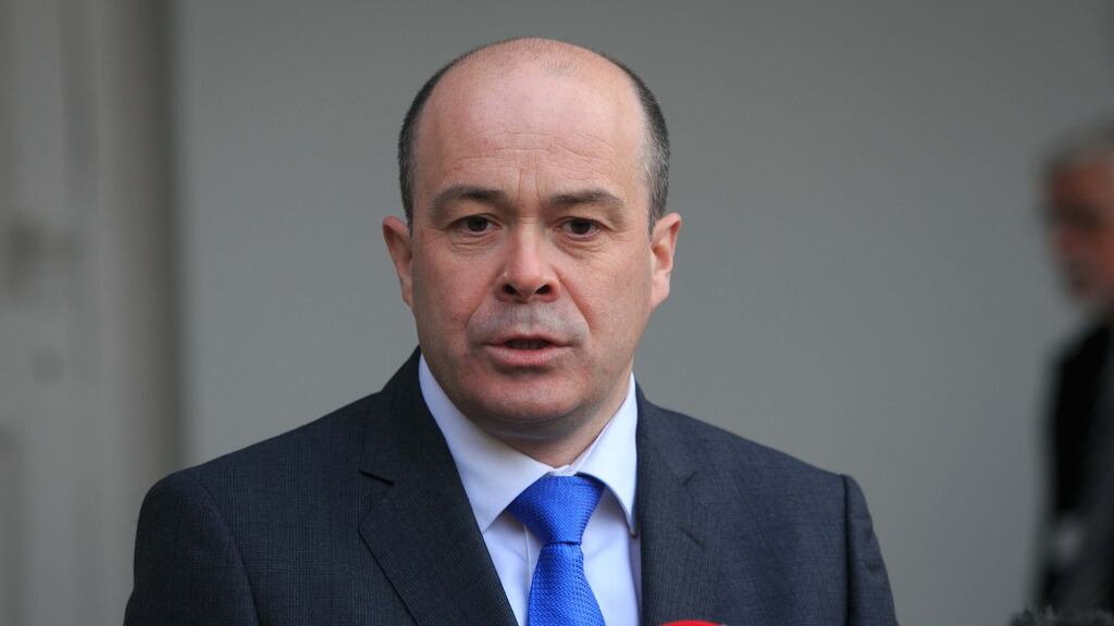 Minister for Communications Denis Naughten was held overnight for tests at Portiuncula Hospital in Co Galway, which has been on “full capacity protocol” for several days. File photograph: Gareth Chaney Collins