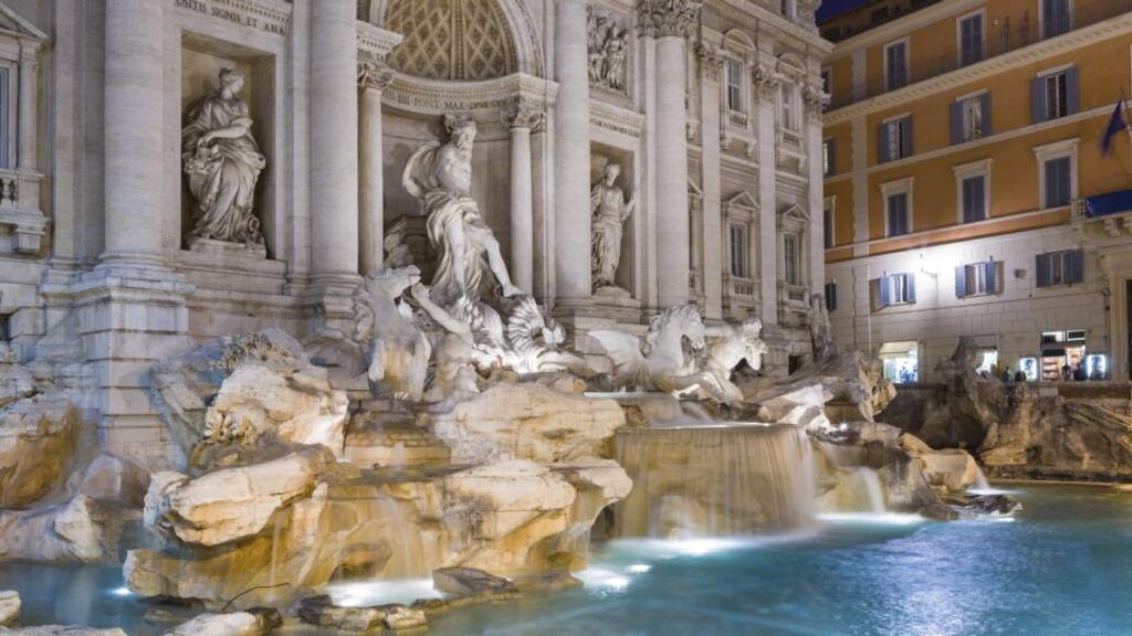 Trevi fountain in Rome. Photograph: Thinkstock