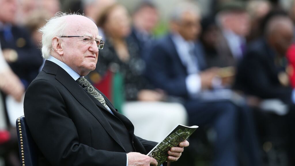 President Michael D Higgins: Nice attack should be “received with revulsion by all those who value democracy”. Photograph: Brian Lawless/PA Wire