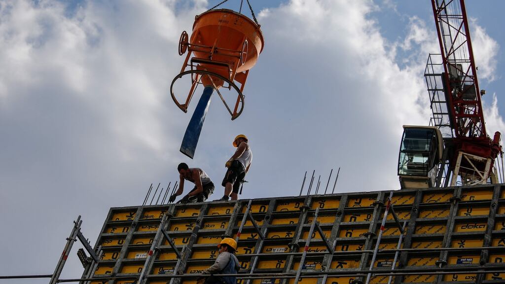 Most of the industry will now spend the next three weeks refining its procedures, and preparing staff and sites for a safe return to work to ensure the excellent record of the industry in relation to Covid-19 is maintained. Photograph: David Gannon/AFP via Getty Images