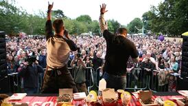 What’s that smoke over D4 about? It’s the Big Grill Festival