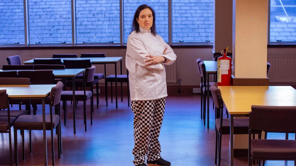 Natasha Linehan, a chef at St Finbarr’s Hospital in Cork. Photograph; Michael Mac Sweeney/Provision