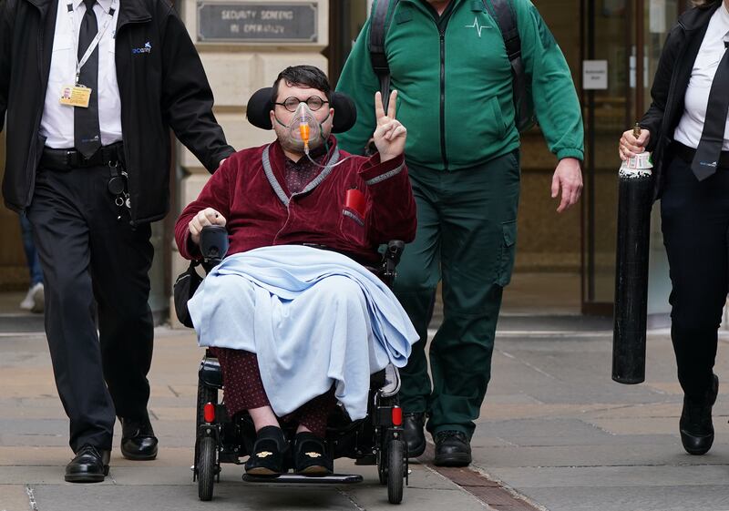 Nicholas Rossi leaving court in Scotland after an extradition hearing in 2023. Photograph: Andrew Milligan/PA Wire