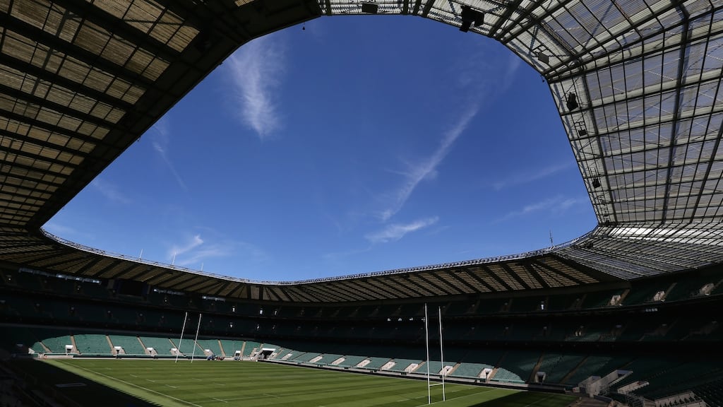The English RFU have no intentions of moving home games outside of Twickenham. Photograph: Getty Images