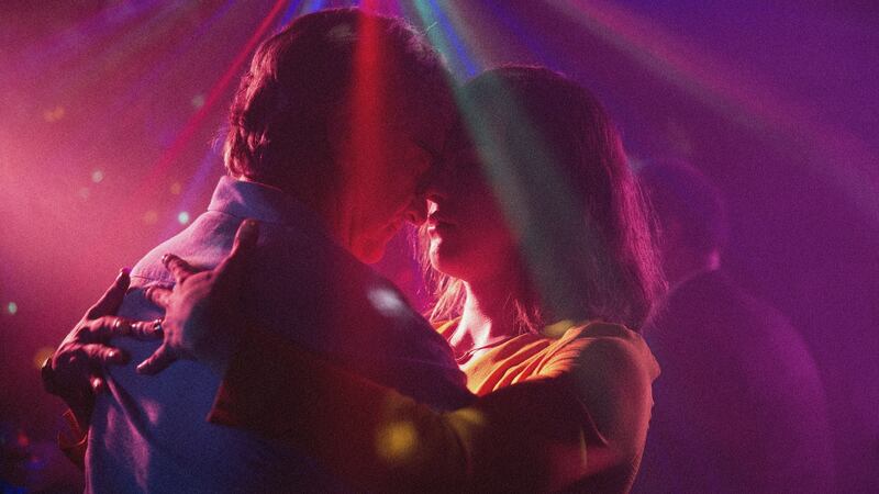 Francisco Reyes as Orlando and Daniela Vega as Marina Vidal. Courtesy of Sony Pictures Classics