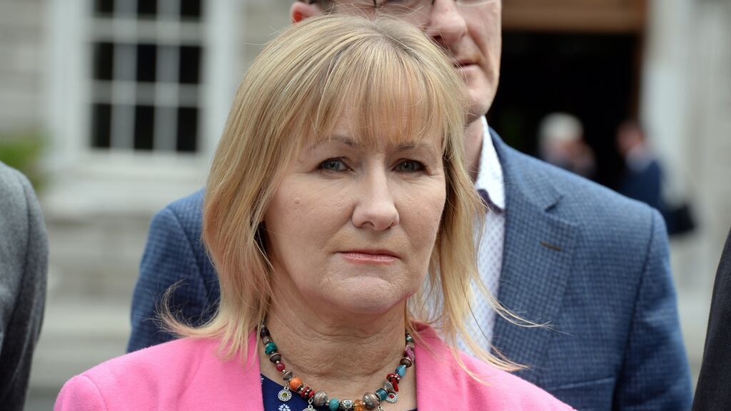 Sinn Fein TD Imelda Munster  was told the Office of Government Procurement  does not collect data on tenders awarded, projects completed on time and  whether they were completed at expected costs. Photograph: Cyril Byrn