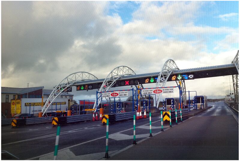 'Most major routes around the country cost us money each time we use them, with a typical toll running to more than €2.' Photograph: Bryan O'Brien