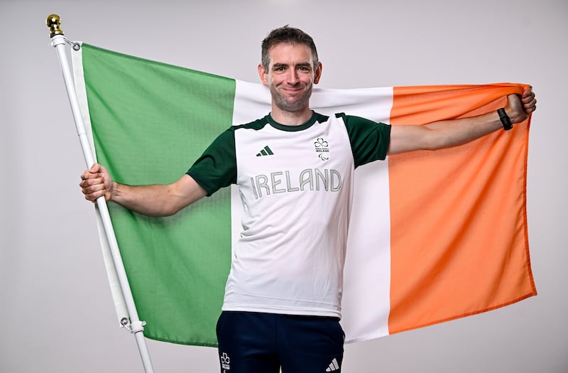 Ronan Grimes at the Team Ireland launch at Irish Sport HQ in Blanchardstown. 'Whatever happens this time I’m happy enough to finish and say, ‘There’s not much more I could have given.’” Photograph: Harry Murphy/Sportsfile