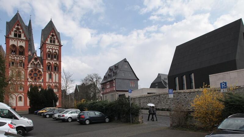 The Romanesque Cathedral complex in Limberg, north of Frankfurt, which cost €31 million to restore – including a two-seater bathtub costing approximately €20,000. Photograph: Hannelore Foerster/Getty Images