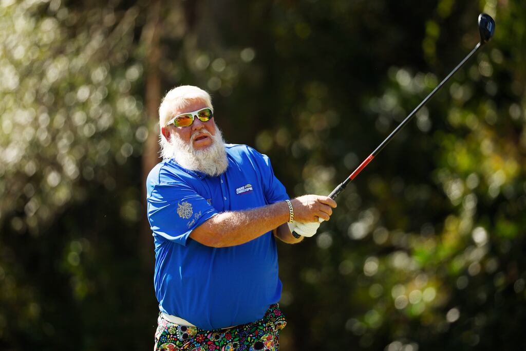 John Daly: his colourful life story looks set for the big screen. Photograph: Cliff Hawkins/Getty Images