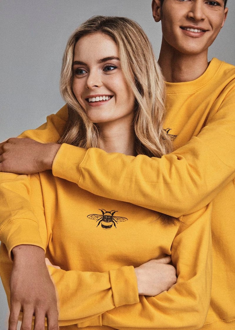 Yellow bee weatshirt, Han*, €41