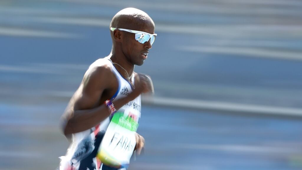 Mo Farah is going for gold number four. Photograph: Lucy Nicholson/Reuters