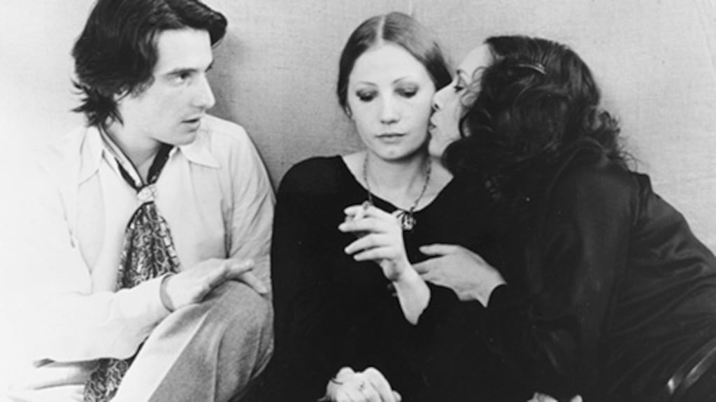 Françoise Lebrun (centre) with Jean-Pierre Léaud in Jean Eustache’s 1973 film La Maman et la Putain (The Mother and the Whore): ‘I always listen to directors.’