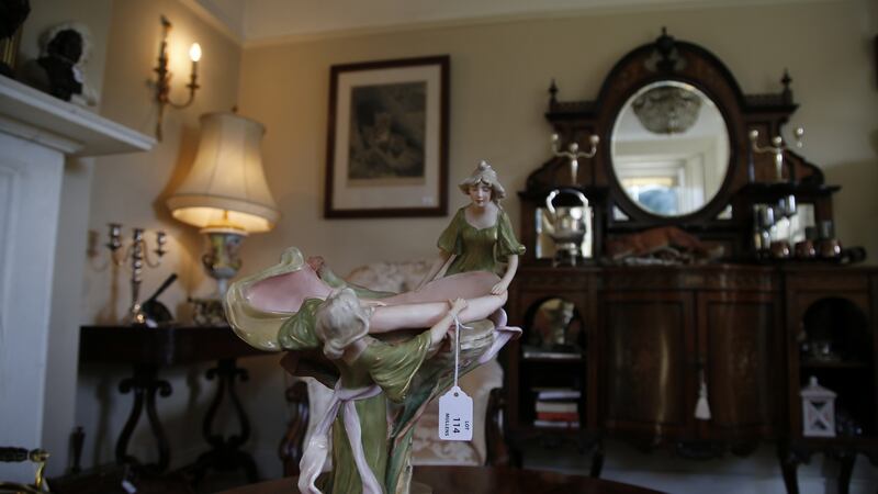 Antiques dealer Pat Martin’s home in Coolattin in Co Wicklow. Photograph: Nick Bradshaw