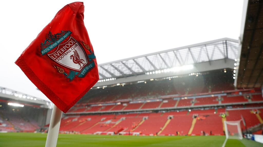 Liverpool have been handed an academy transfer ban after admitting their part in the ‘tapping up’ of a Stoke youngster. Photograph: Reuters/Carl Recine