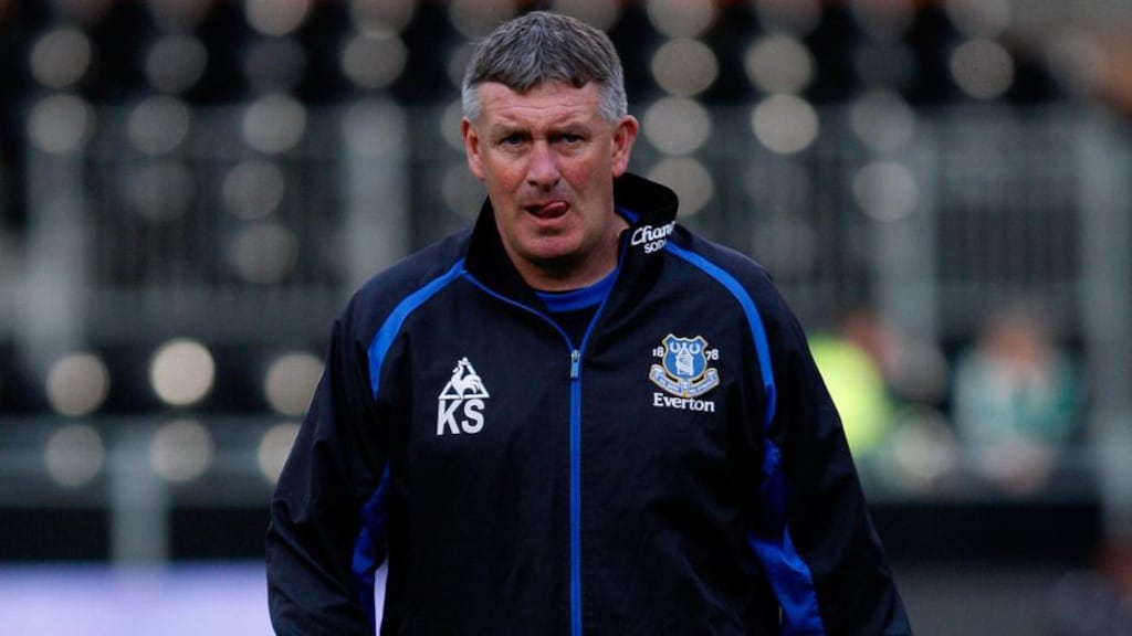 Everton academy coach Kevin Sheedy has hit out at Manchester United manager David Moyes . Photograph: Dan Istitene/Getty Images