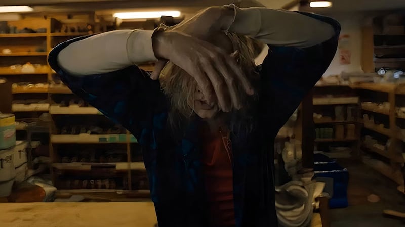 Nicolas Cage in Longlegs: 'He’s just a really finely tuned machine,' says Oz Perkins. Image: Neon