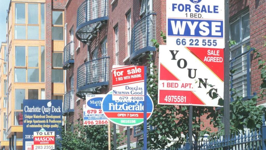 “About 480,000 new homes went up here between 2000 and 2006, five times the European average.” Photograph: Alan Betson