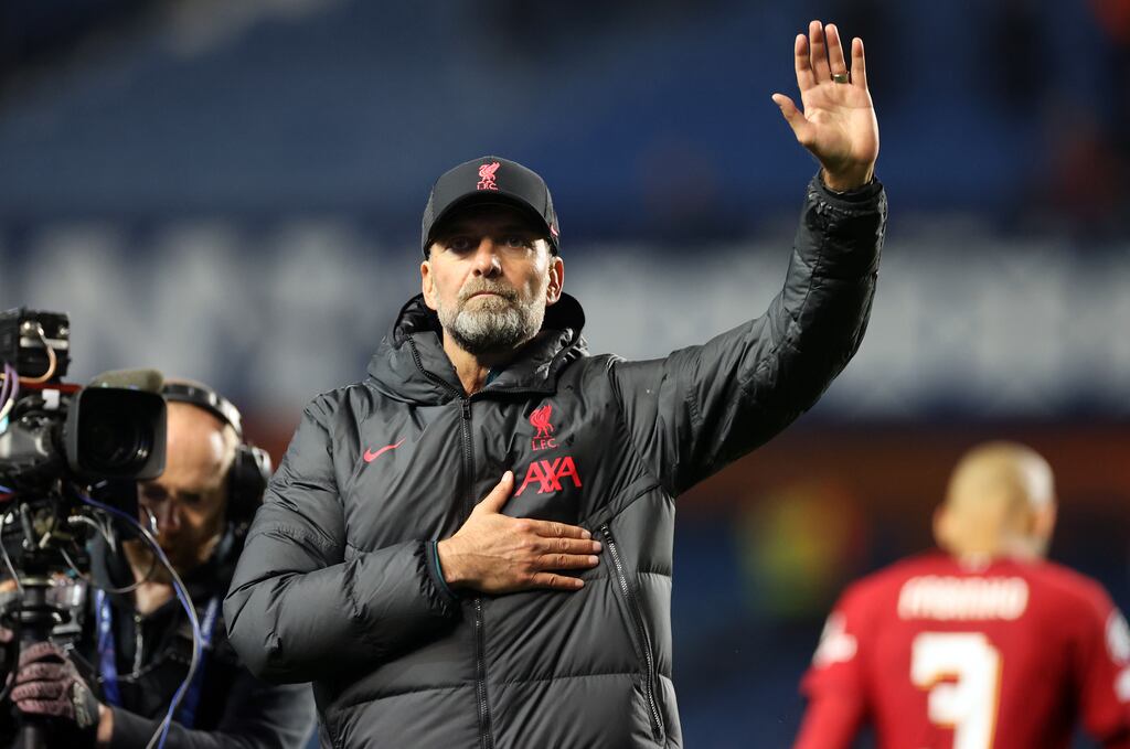 Liverpool manager Jürgen Klopp: 'There are three clubs in world football who can do what they want financially.' Photograph: Steve Welsh/PA