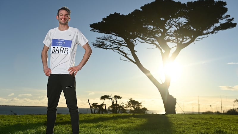 Thomas Barr: ‘Consistency will help you to progress in running and it creates discipline in your routine.’ Photograph: Sam Barnes/Sportsfile