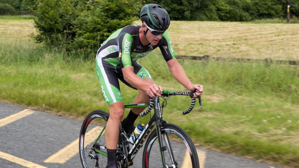 Ryan Mullen has had his first training camp after turning pro with the Cannondale team. Photograph: Ciaran Fallon/Inpho