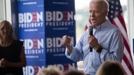 Trump and Biden cross swords in early-voting state of Iowa