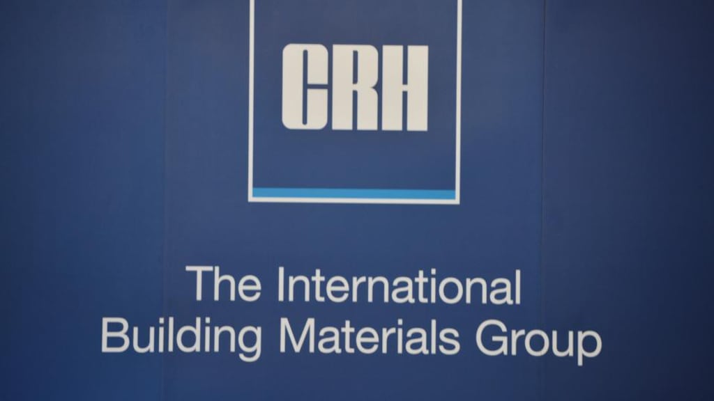 CRH: accounts filed in the Luxembourg companies registry record the scale of the funding travelling through CRH North America Luxembourg Sarl. Photograph: Alan Betson