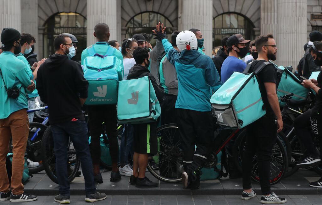 Deliveroo was one of the companies that benefited from the era of cheap money