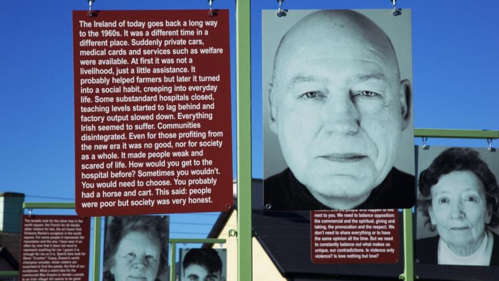 Here in Paradise by Jochen Gerz. Photograph: Peter Zoeller