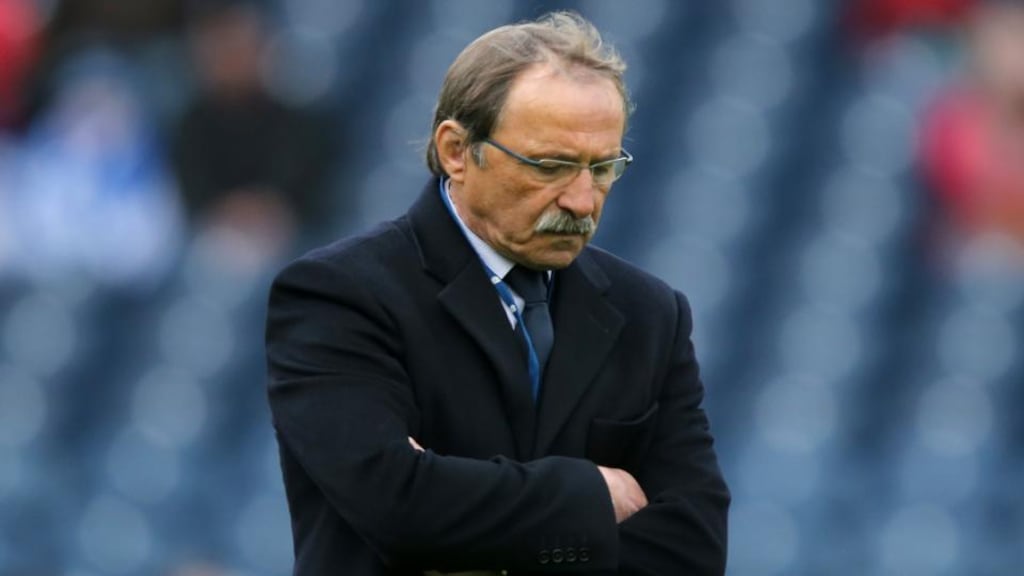 Italy head coach Jacques Brunel.