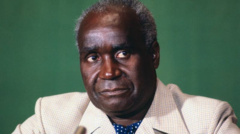 Kenneth Kaunda as Zambian president. Photograph: Bettmann Archive/Getty