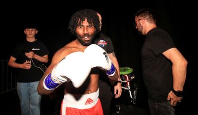 Black Paddy at the 3Arena for a bout against Ben Williams last year in Dublin. Photograph: Evan Treacy/Inpho