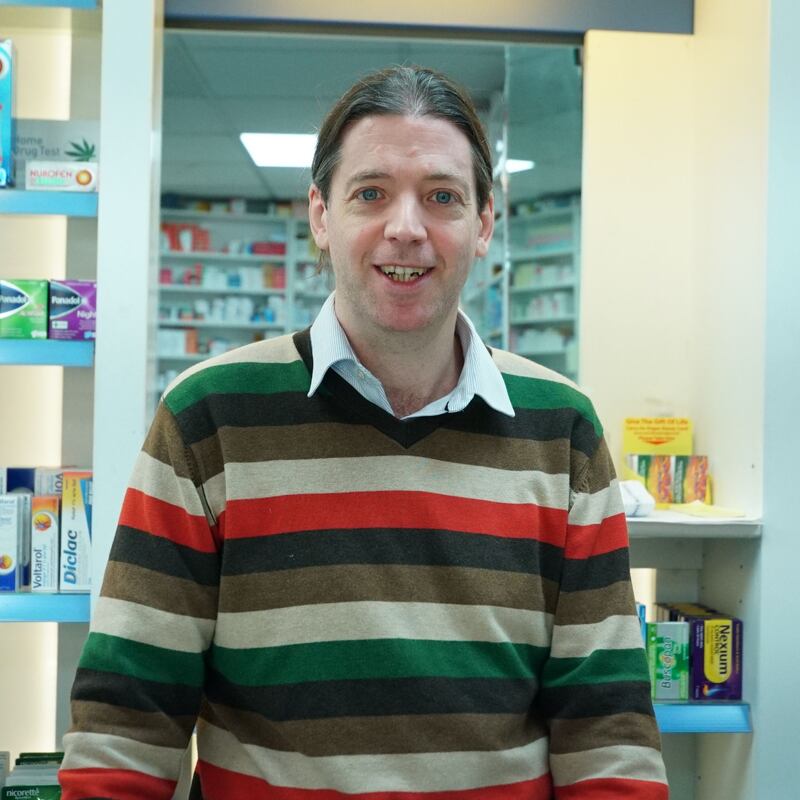 Manor pharmacist Dominic Cooney