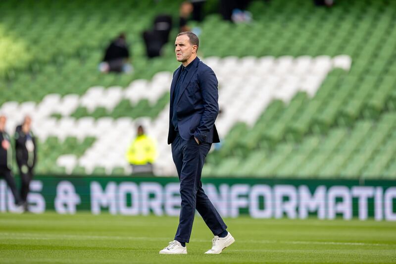 After serving as interim manager following Stephen Kenny's departure, John O'Shea will act as assistant coach to Heimar Hallgrímsson. Photograph: Morgan Treacy/Inpho