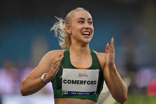 Orla Comerford: ‘Female sprinting in Ireland is probably the strongest it’s ever been’
