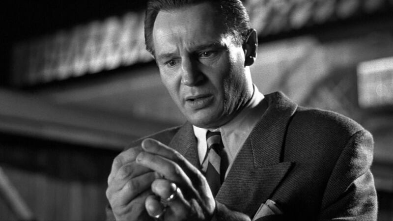 Liam Neeson played  Oskar Schindler in Schindler’s List, a role every Hollywood A-list actor  was chasing.   Photograph: Universal Pictures